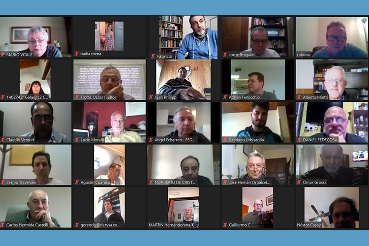 Encuentro virtual organizado por Fedecoba. Crédito: Fedecoba. Encuentro virtual organizado por Fedecoba. Crédito: Fedecoba.